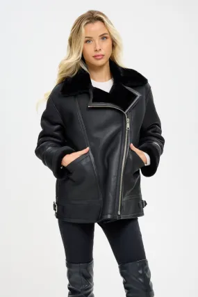 Alessandra Sheepskin Jacket