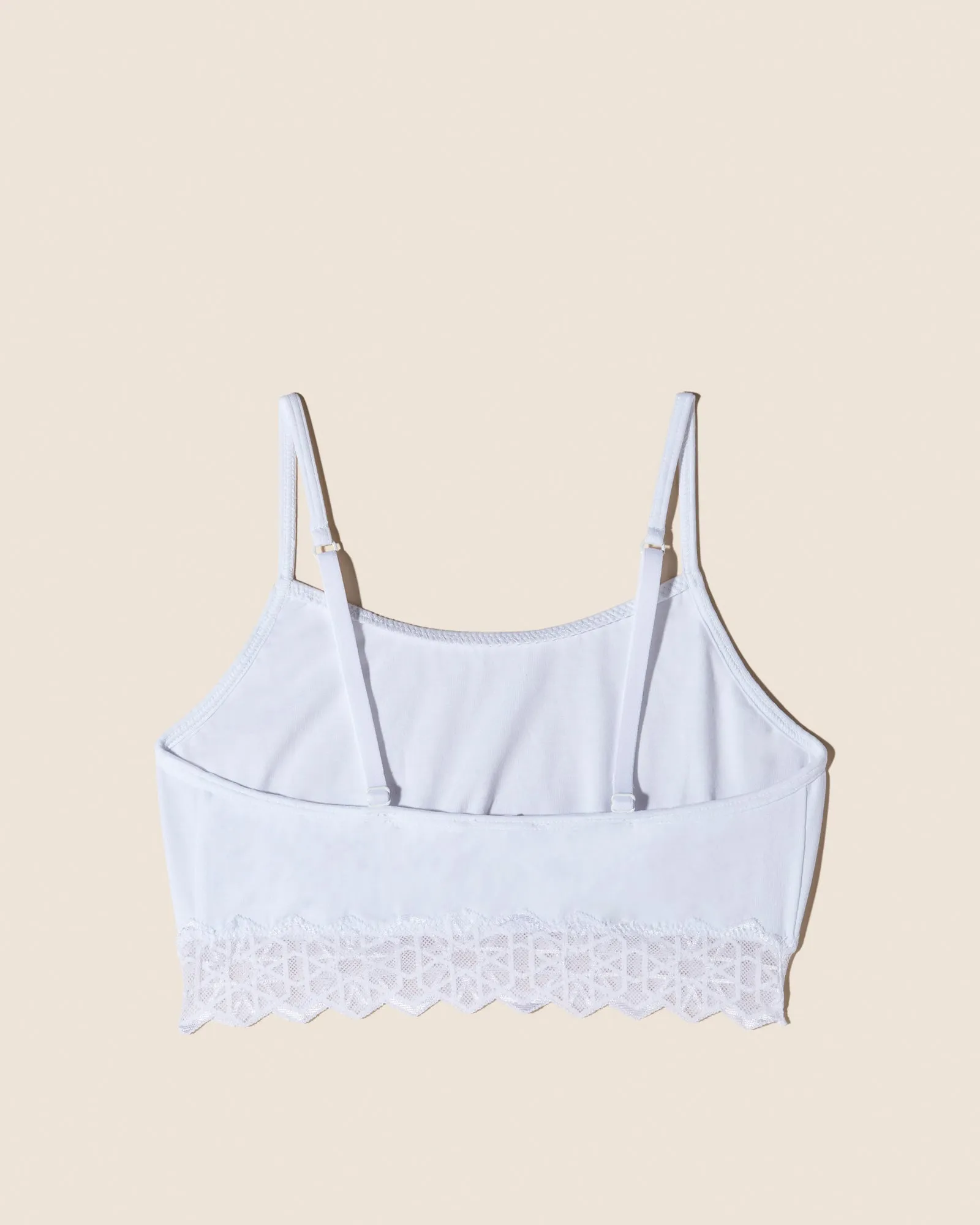 Avi Cotton Scoop Neck Tween Bralette