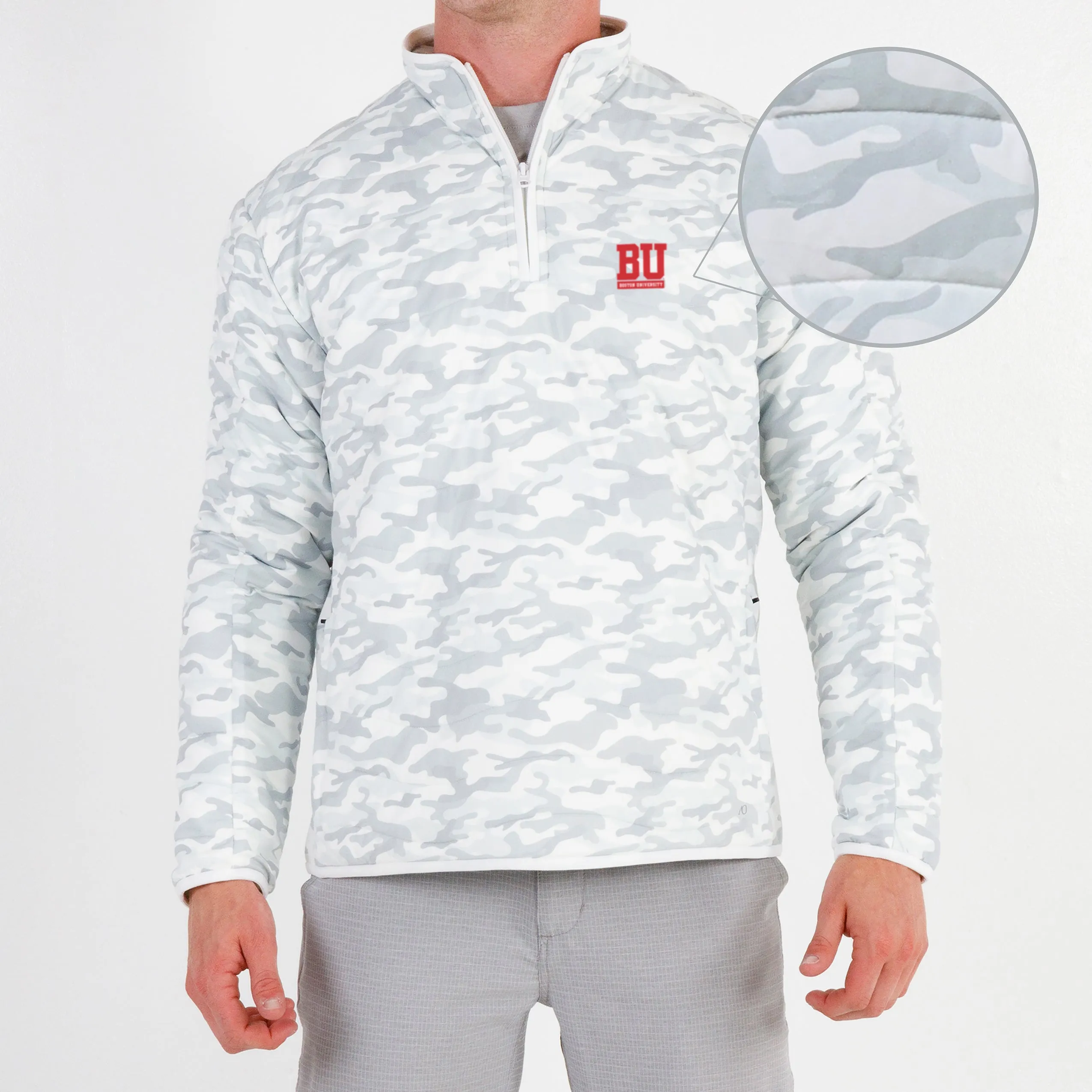Corlys Pullover Boston U - White Camo