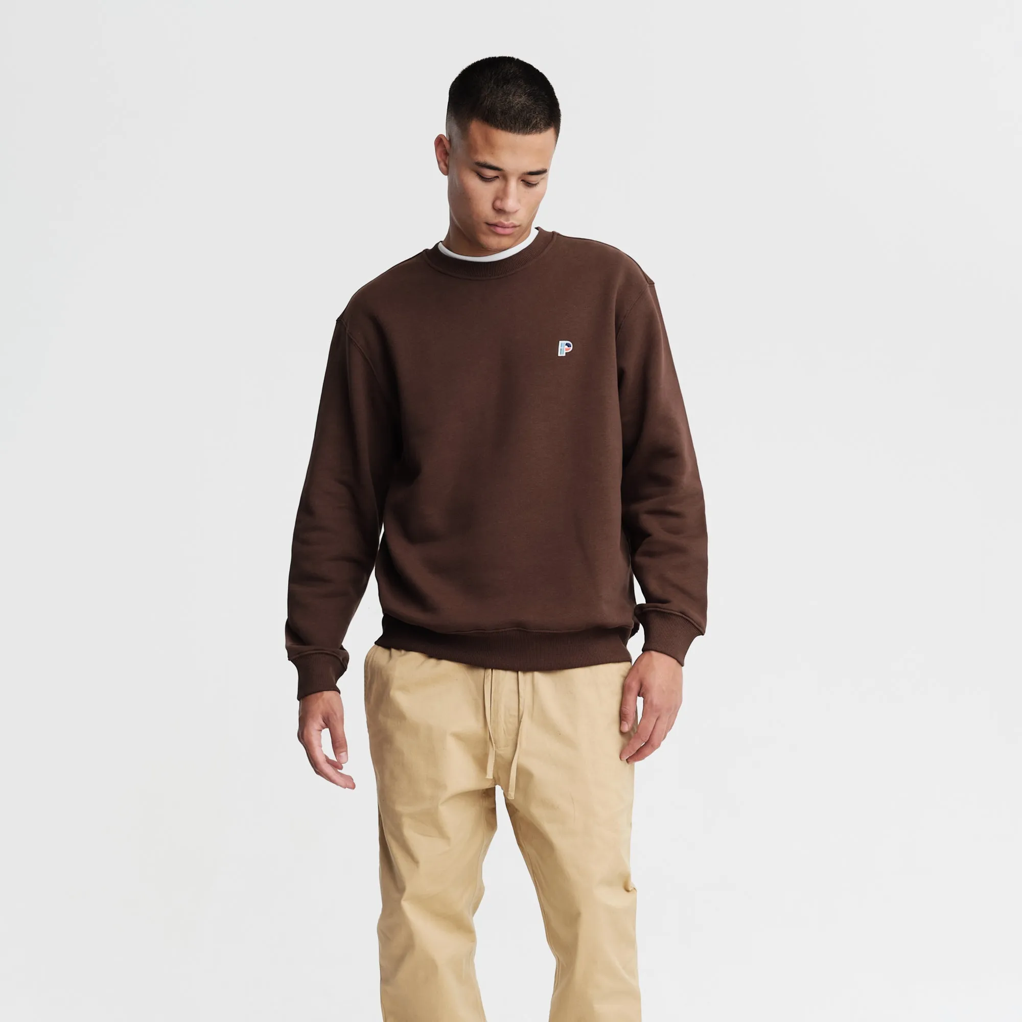 Dash Sweatshirt Mocha Brown
