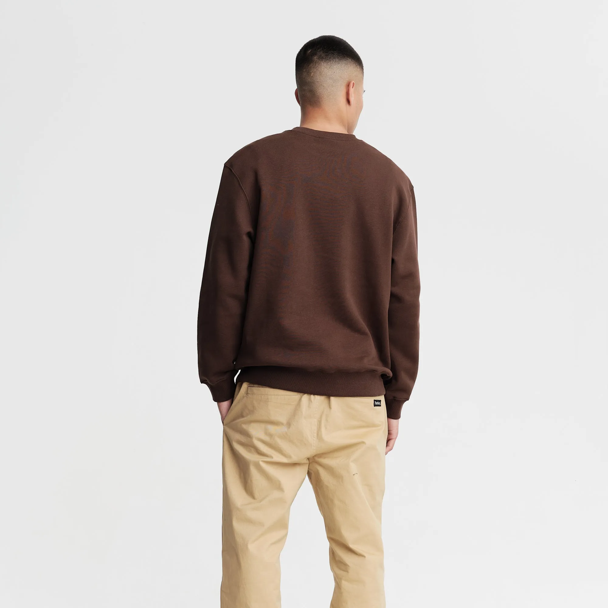 Dash Sweatshirt Mocha Brown