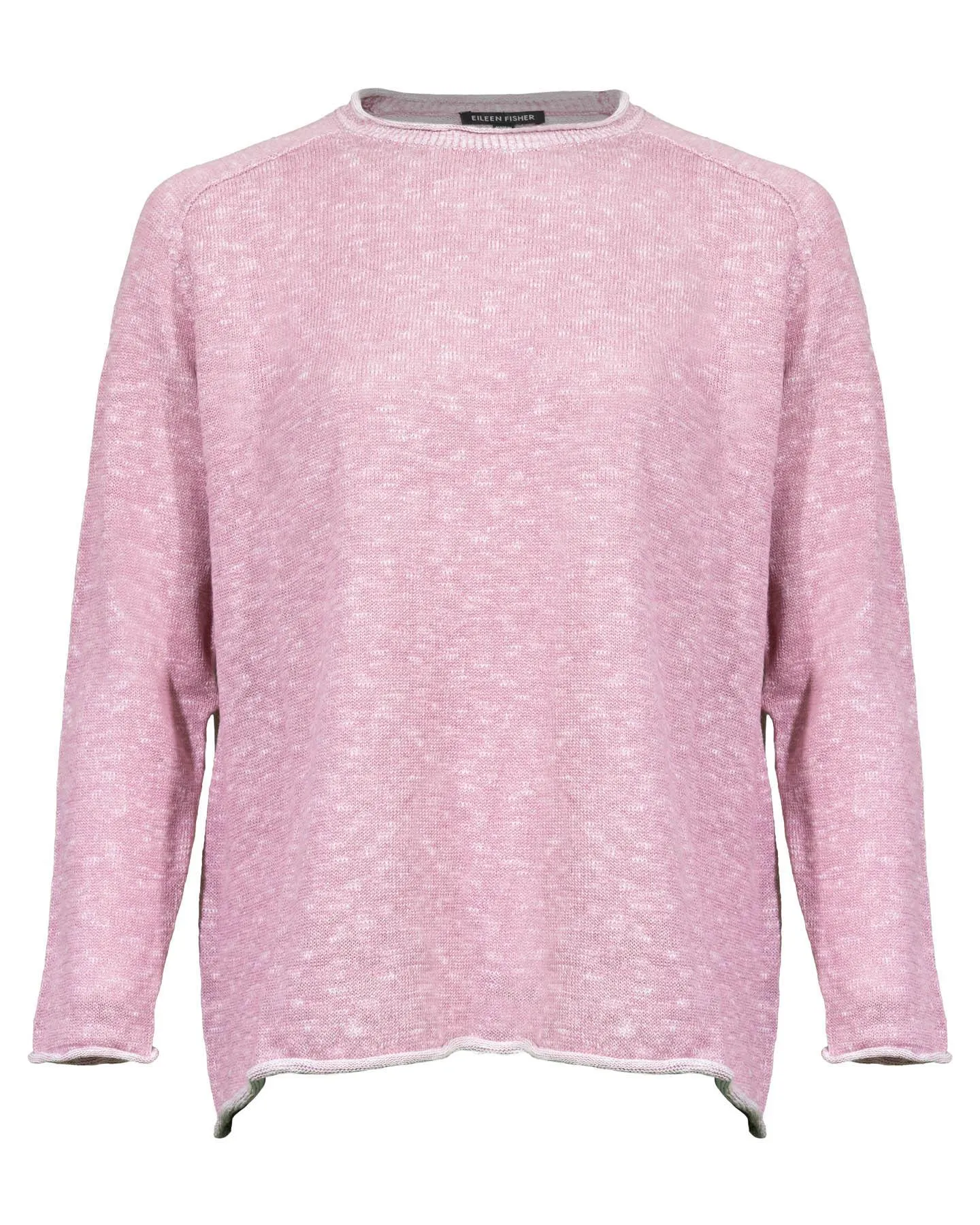 Eileen Fisher Cotton Linen Slub Pullover
