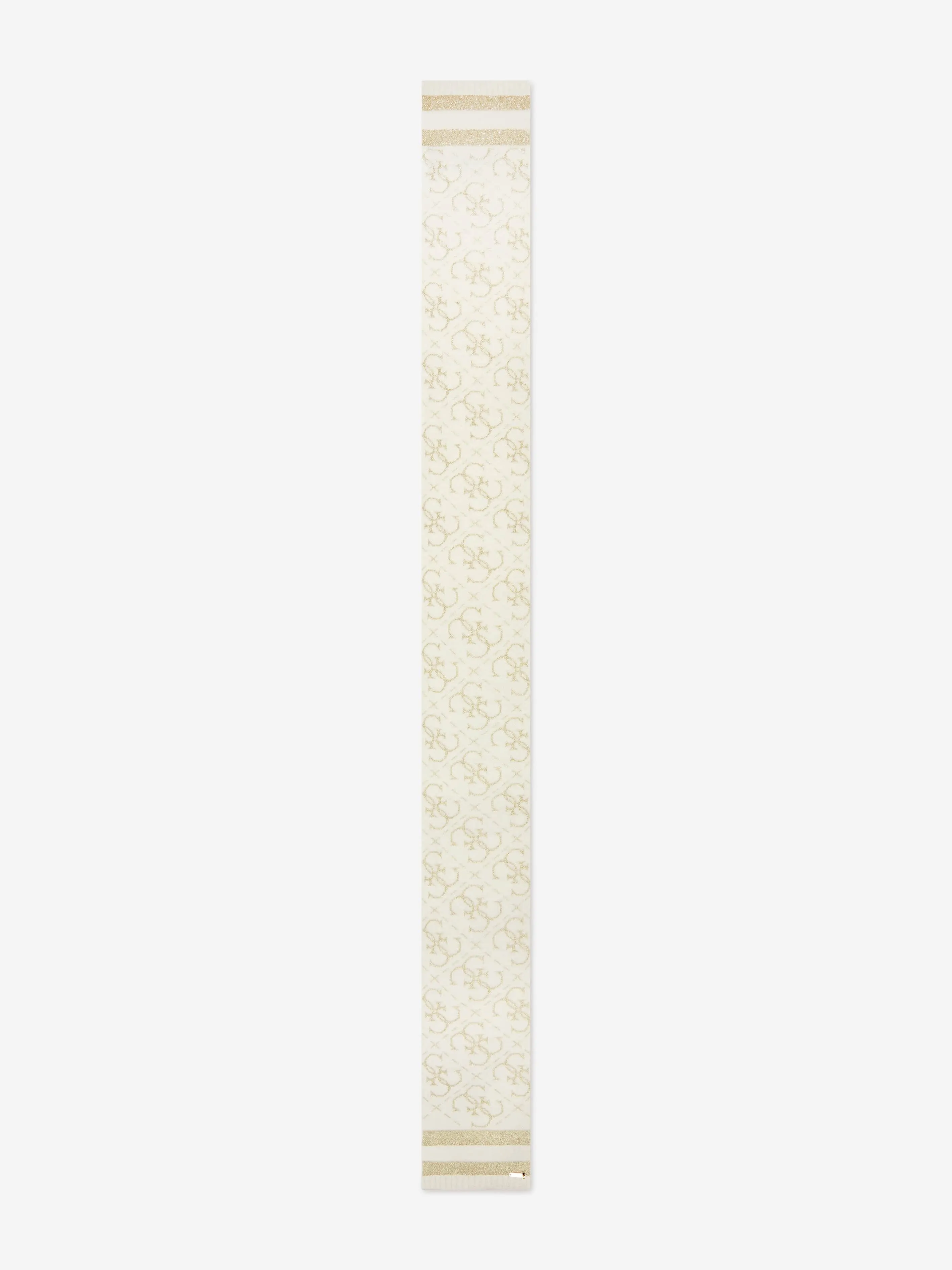 Guess Girls Hat And Scarf Set in Cream