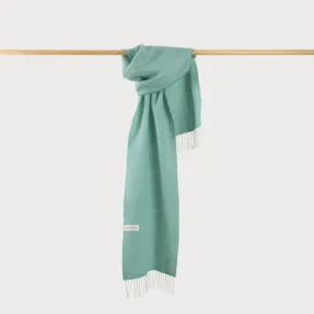 Herringbone Scarf: Spearmint