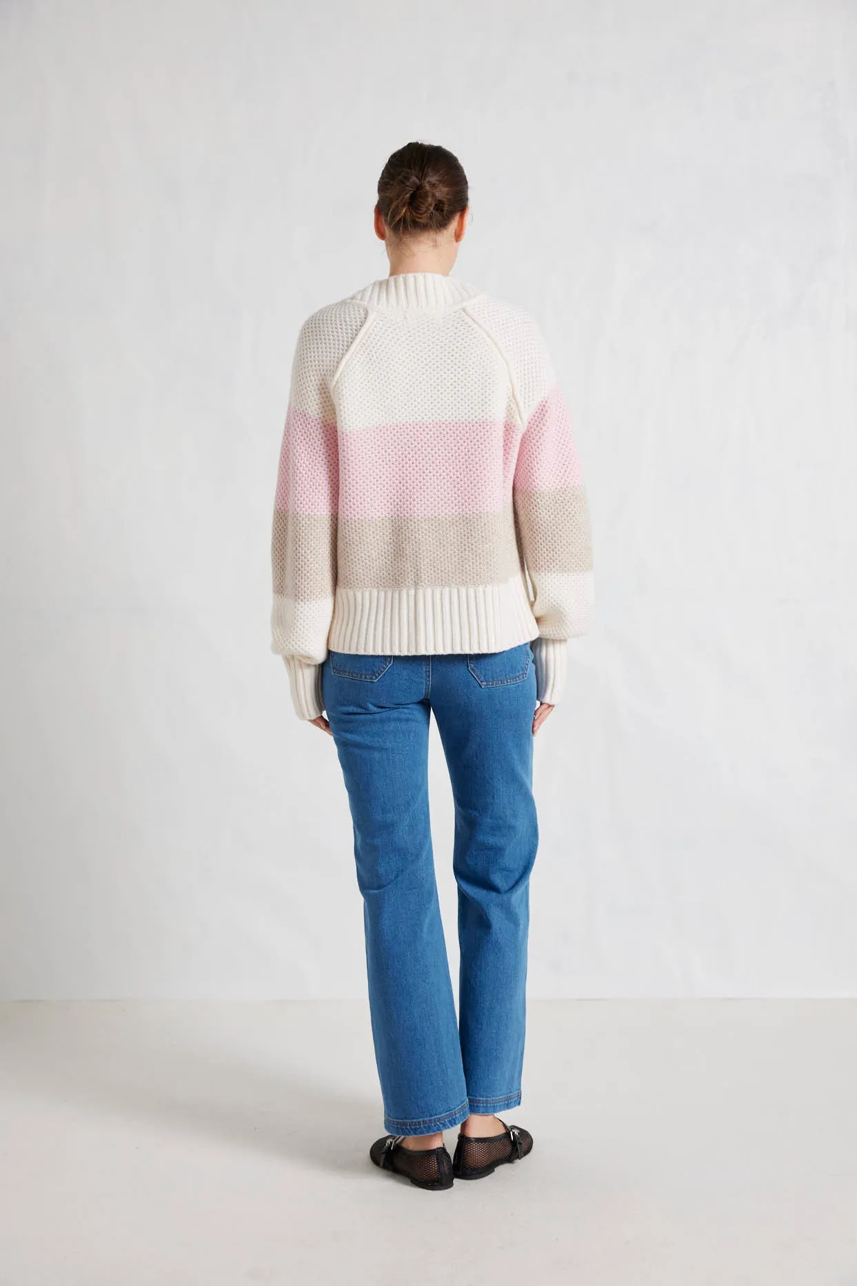 Honey Merino Sweater in Cream