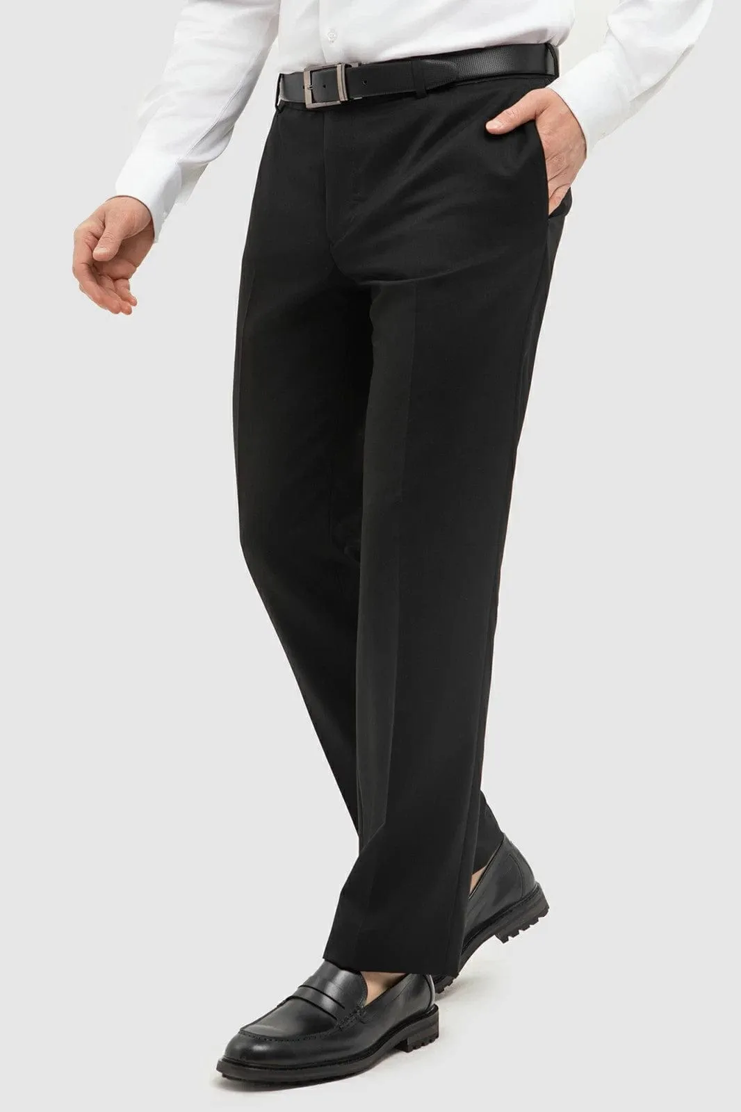 Men's Black Business Casual Pants