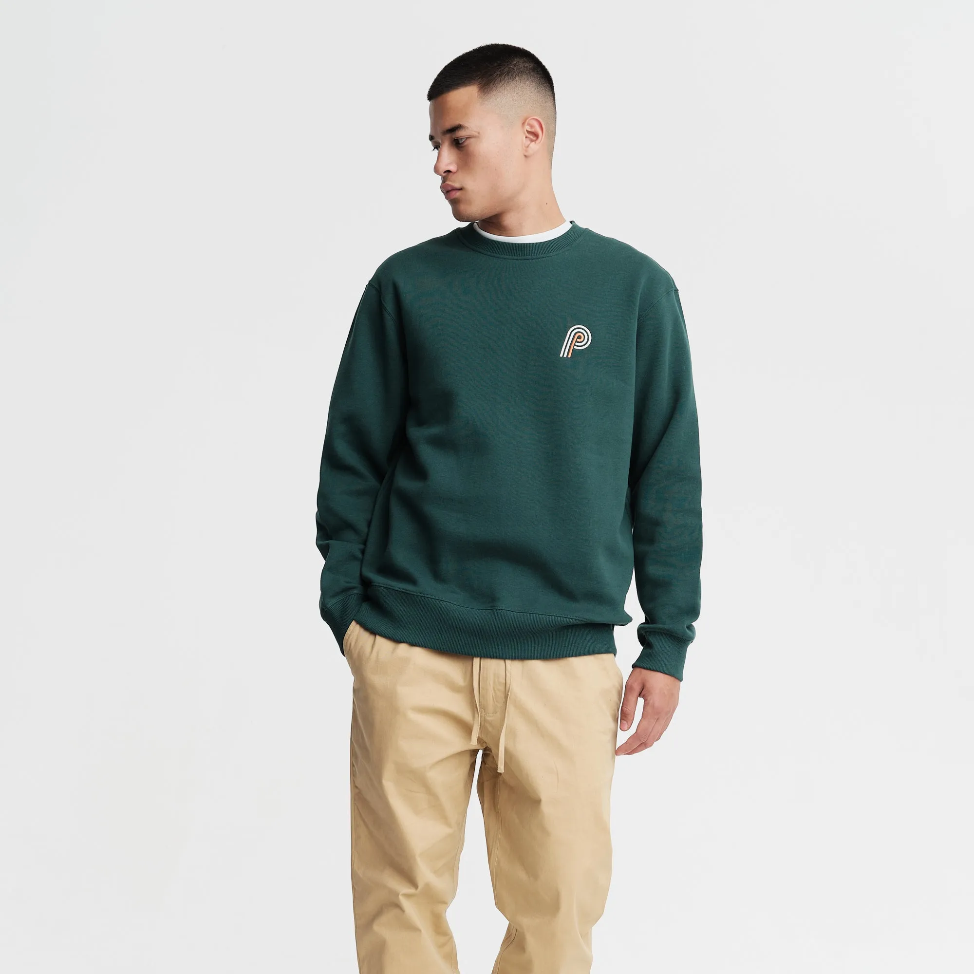 Poplar Sweatshirt Deep Green