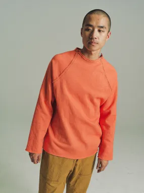 Raglan Pullover in Japanese Fleece