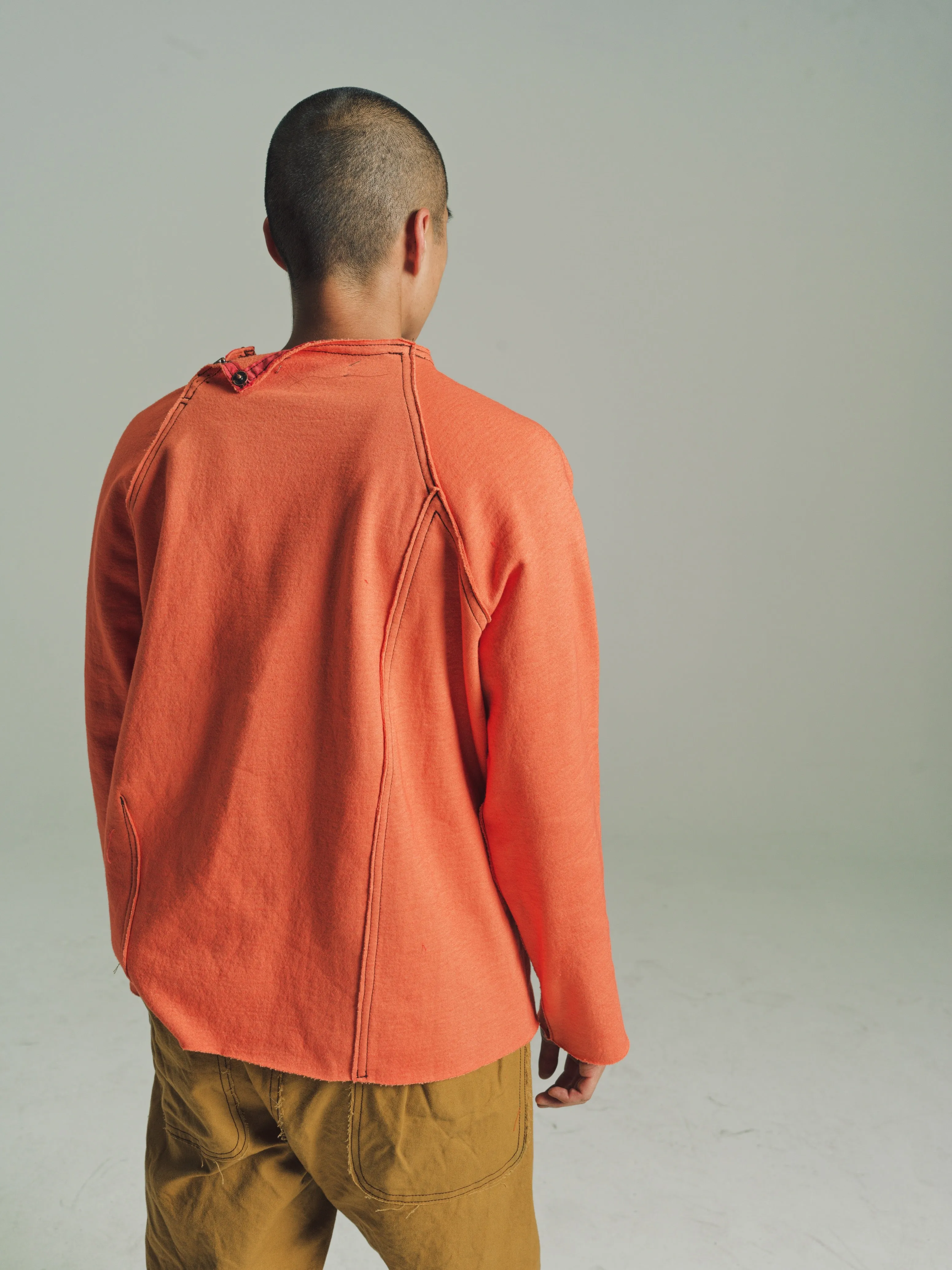 Raglan Pullover in Japanese Fleece
