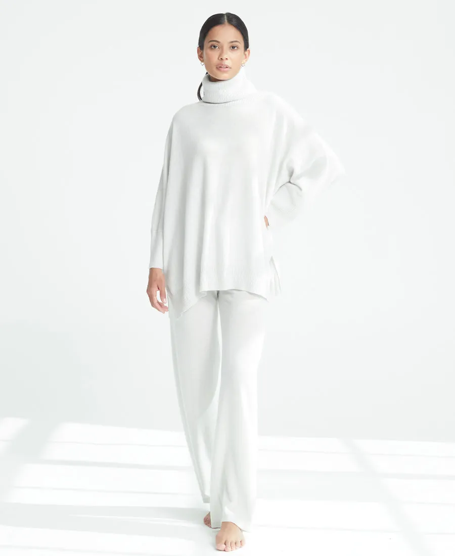 Roll-Neck Poncho