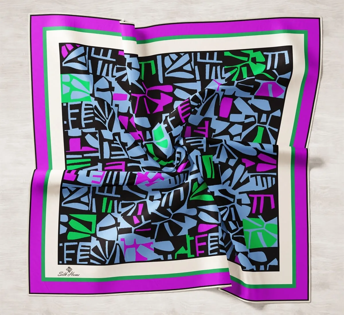 SilkHome Paris Women Silk Scarf #19