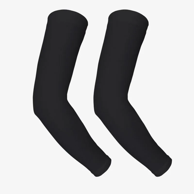 Solid Color Sport Compression Arm Sleeves(3 Pairs)