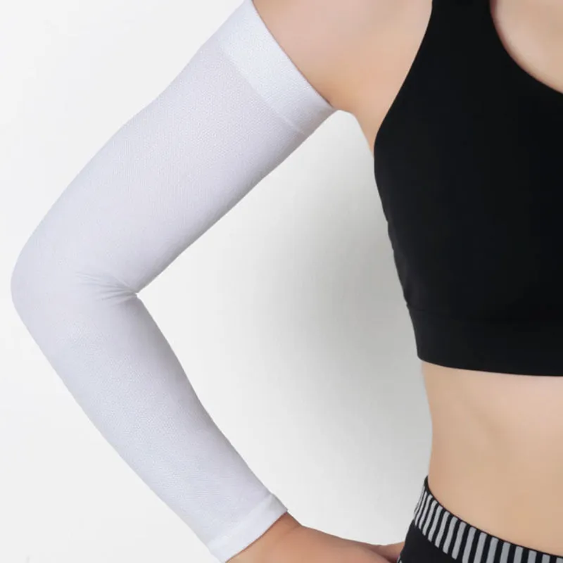 Solid Color Sport Compression Arm Sleeves(3 Pairs)