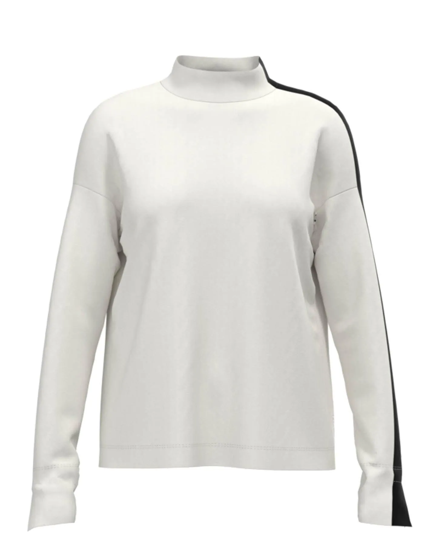 Stripe Sleeve Pullover