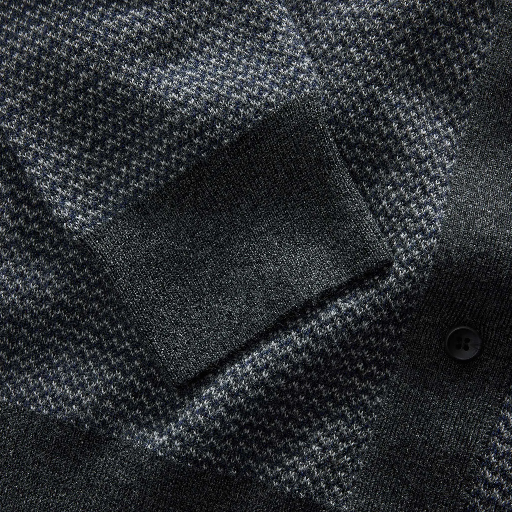 The Nichols Polo in Navy Birdseye