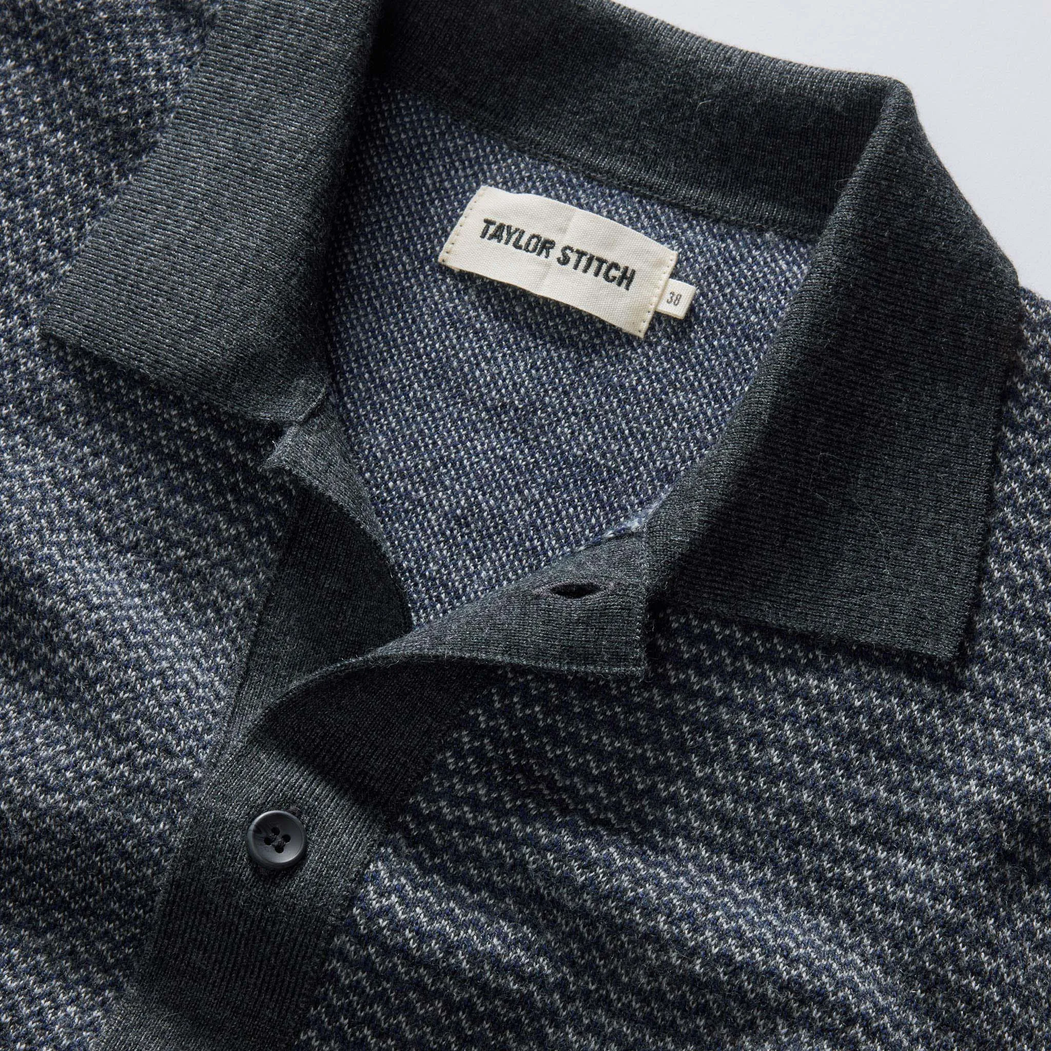 The Nichols Polo in Navy Birdseye