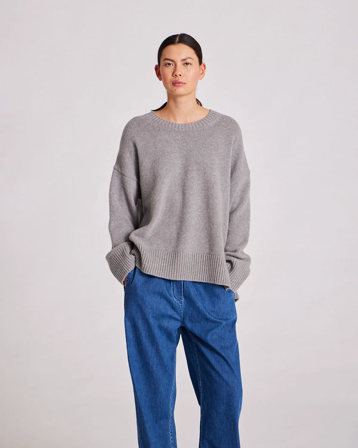 Thilde Denim Pant - Denim Blue