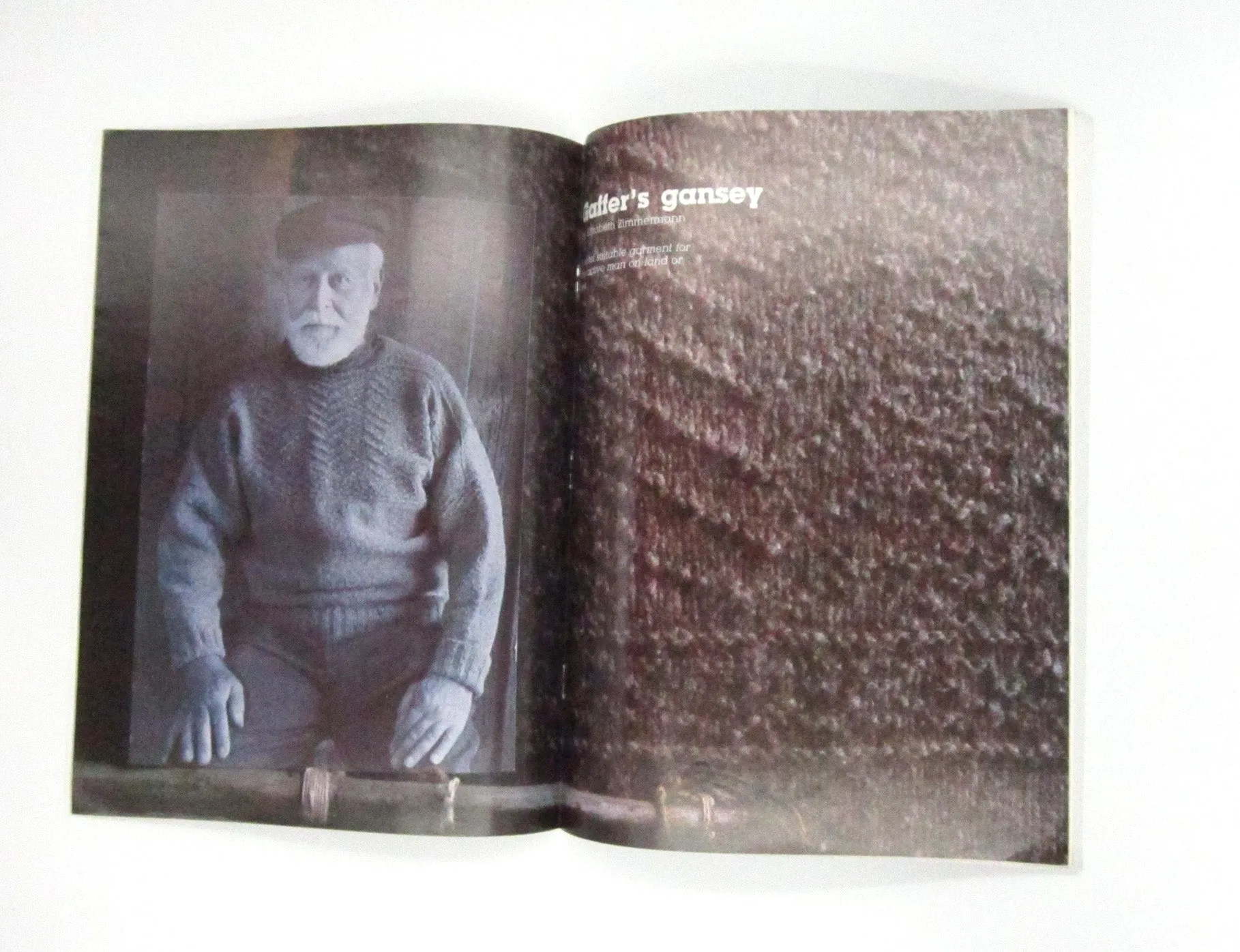 Vintage Knitters Collector's Issue 1 Knitting Magazine