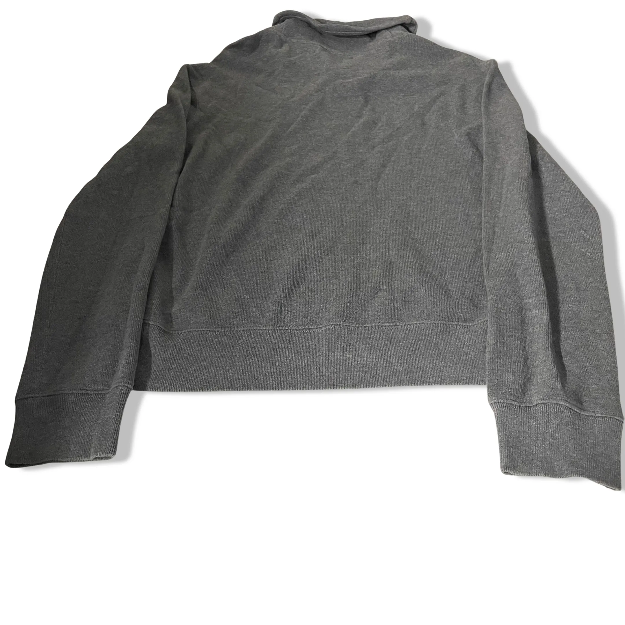 Vintage Polo ralph lauren high neck small grey cropped sweater